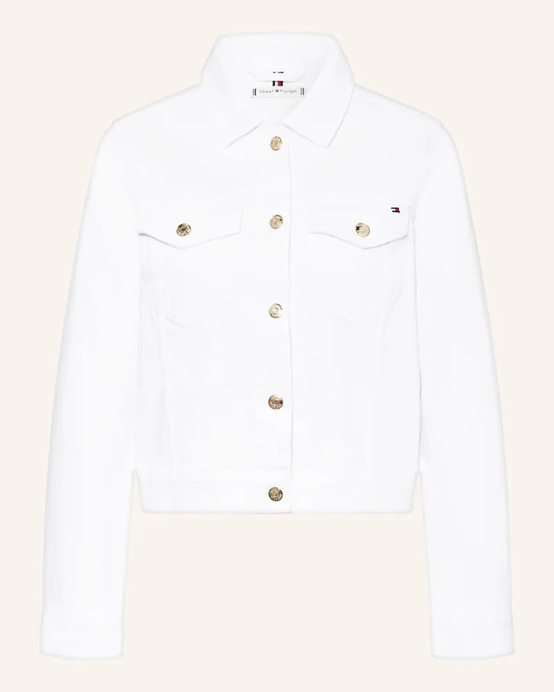 Tommy Hilfiger Jeansjacke weiss Weiss