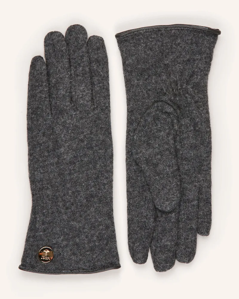 JOOP! Handschuhe grau Dunkelgrau