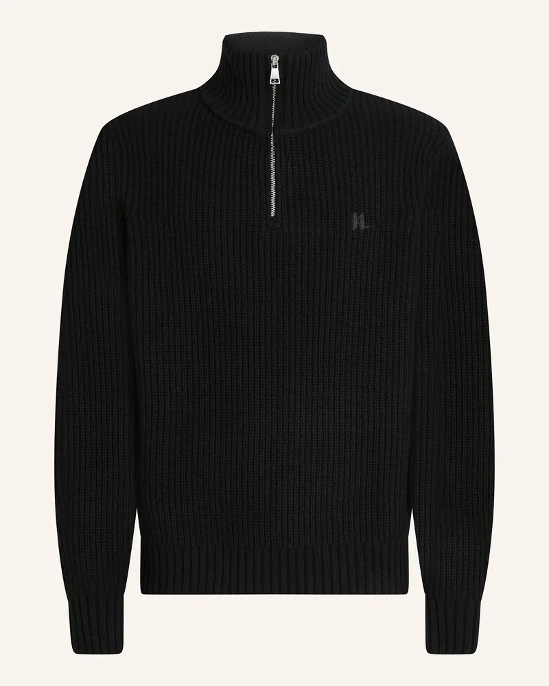 Karl Lagerfeld Sweatshirt schwarz Schwarz