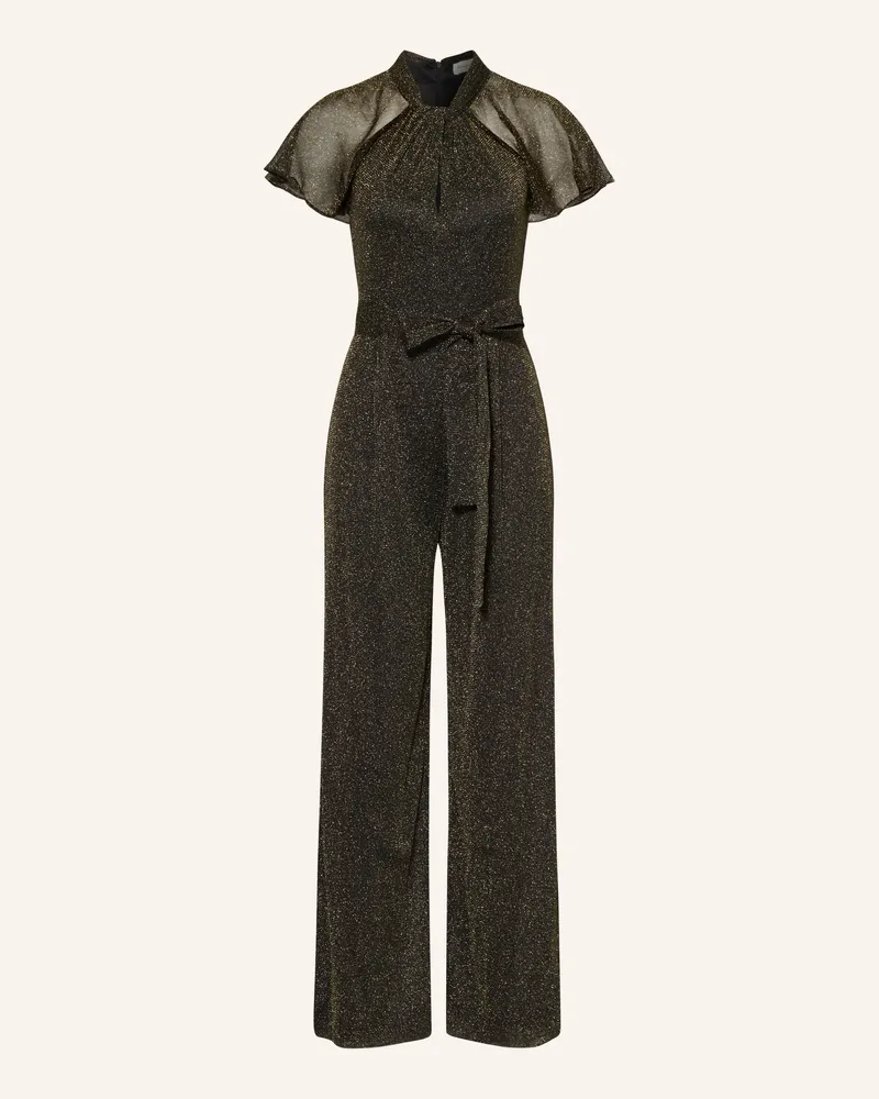 Phase Eight Jumpsuit AMARA mit Glitzergarn Schwarz
