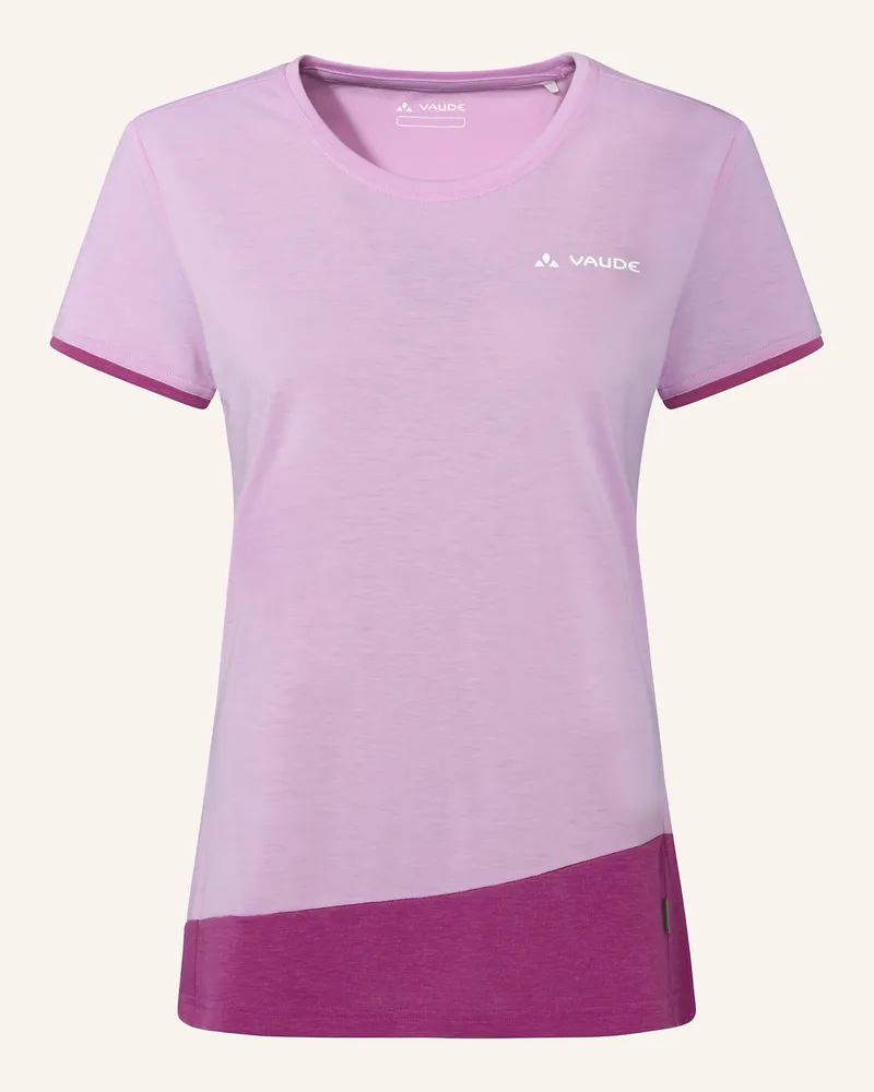Vaude T-Shirt Sveit rot Helllila