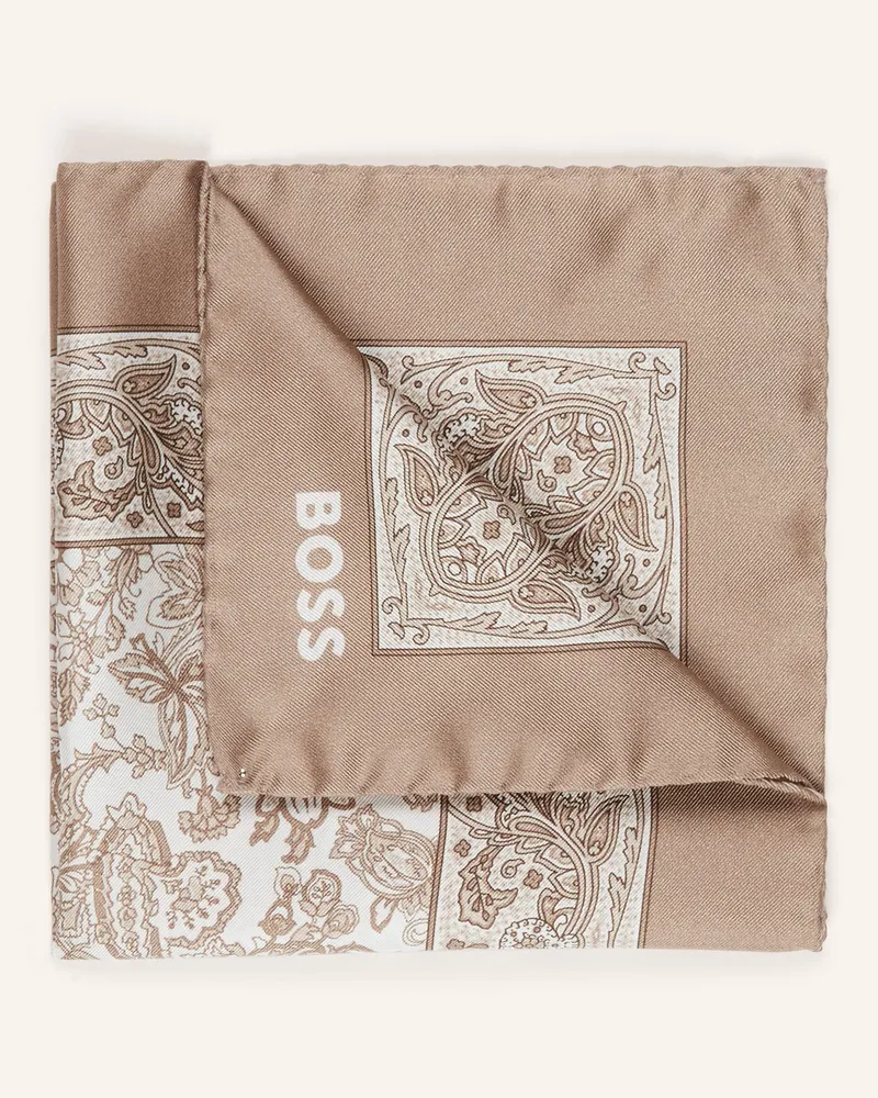 HUGO BOSS Einstecktuch Beige