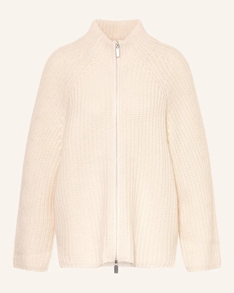 Herzen's Angelegenheit Strickjacke mit Cashmere Ecru