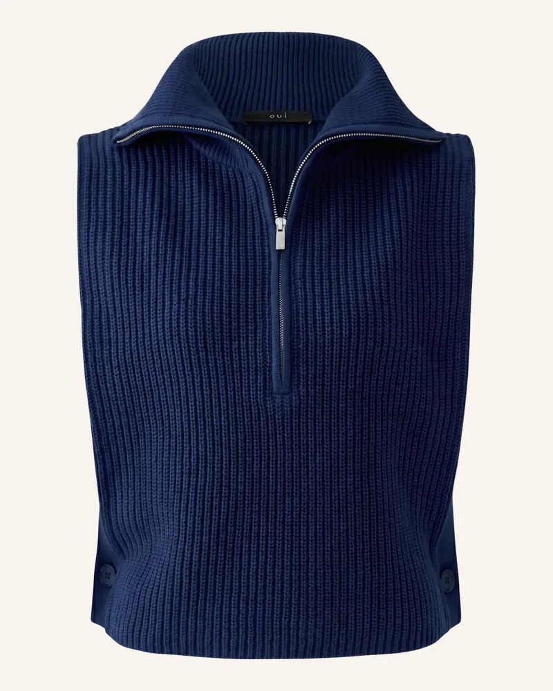 Oui  Pullover blau Blau