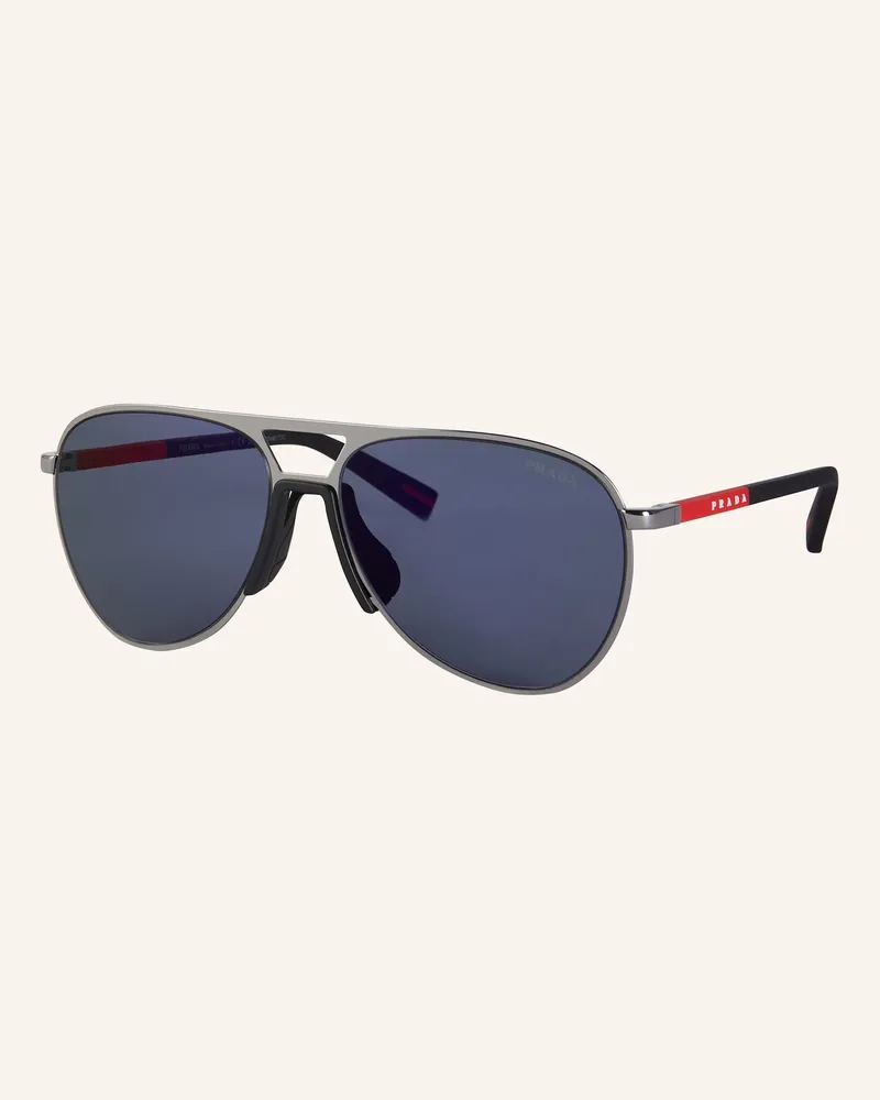 Prada Sonnenbrille Ps 53zs silber 5av10j