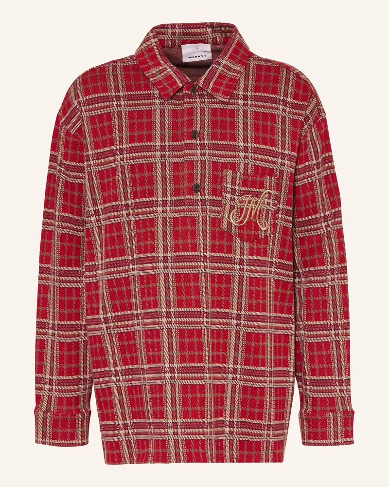 Isabel Marant Poloshirt ORELIEN Rot