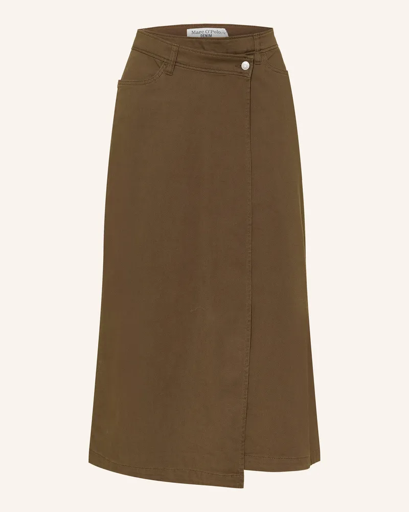 Marc O'Polo Wickelrock braun Braun