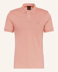 HUGO BOSS Piqué-Poloshirt PASSENGER Slim Fit Rosa