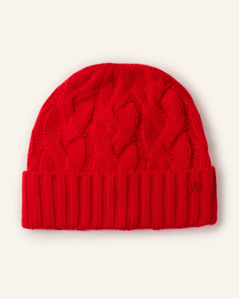Max Mara Mütze Zampa rot Rot