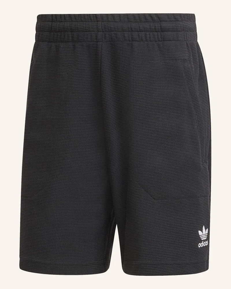 adidas Essentials Trefoil Waffle Shorts schwarz Schwarz