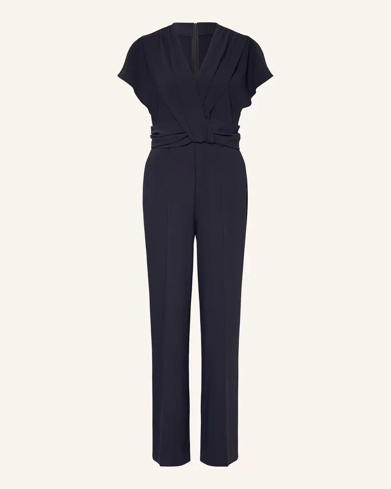 Vera Mont Jersey-Jumpsuit blau Dunkelblau
