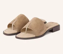 Zehentrenner Handy beige