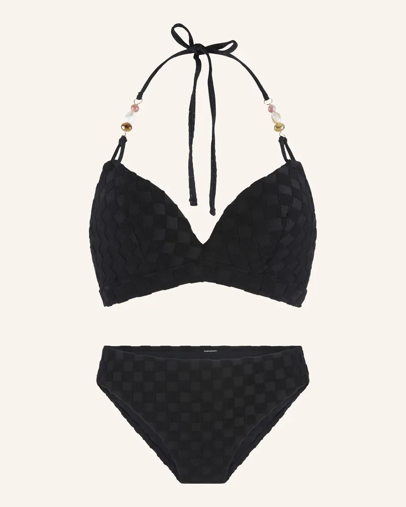 LingaDore padded bikiniset Triangle Schwarz