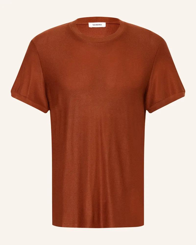 Sandro Strickshirt braun Braun