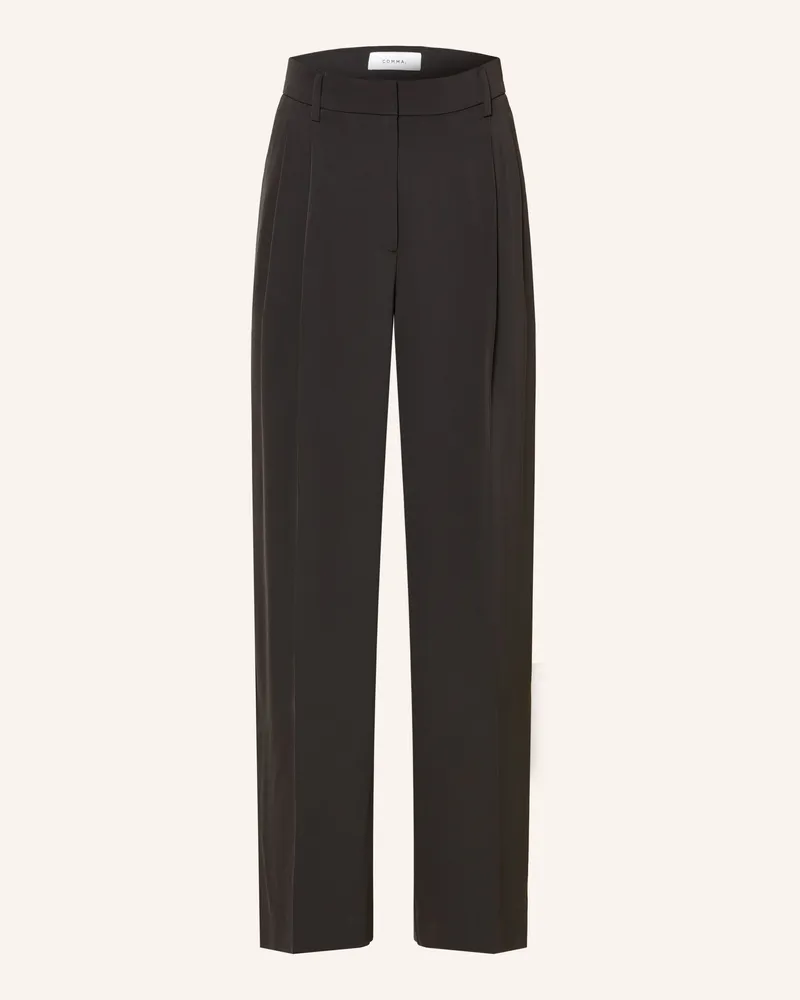 COMMA Hose schwarz Schwarz