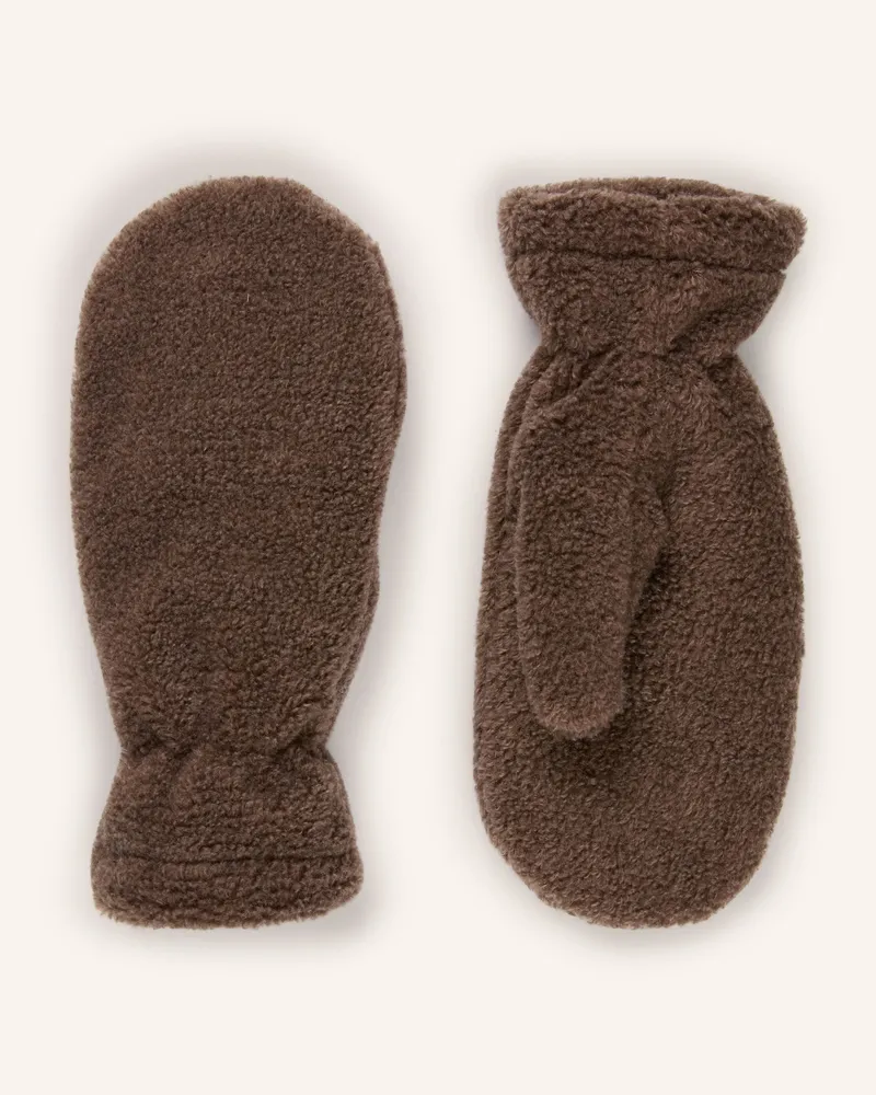 Loevenich Teddyfell-Fäustlinge braun Braun