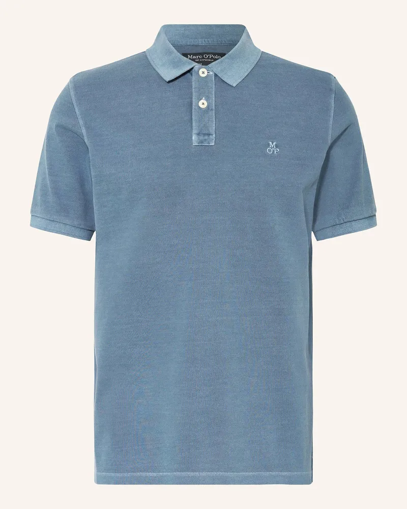 Marc O'Polo Piqué-Poloshirt blau Blau