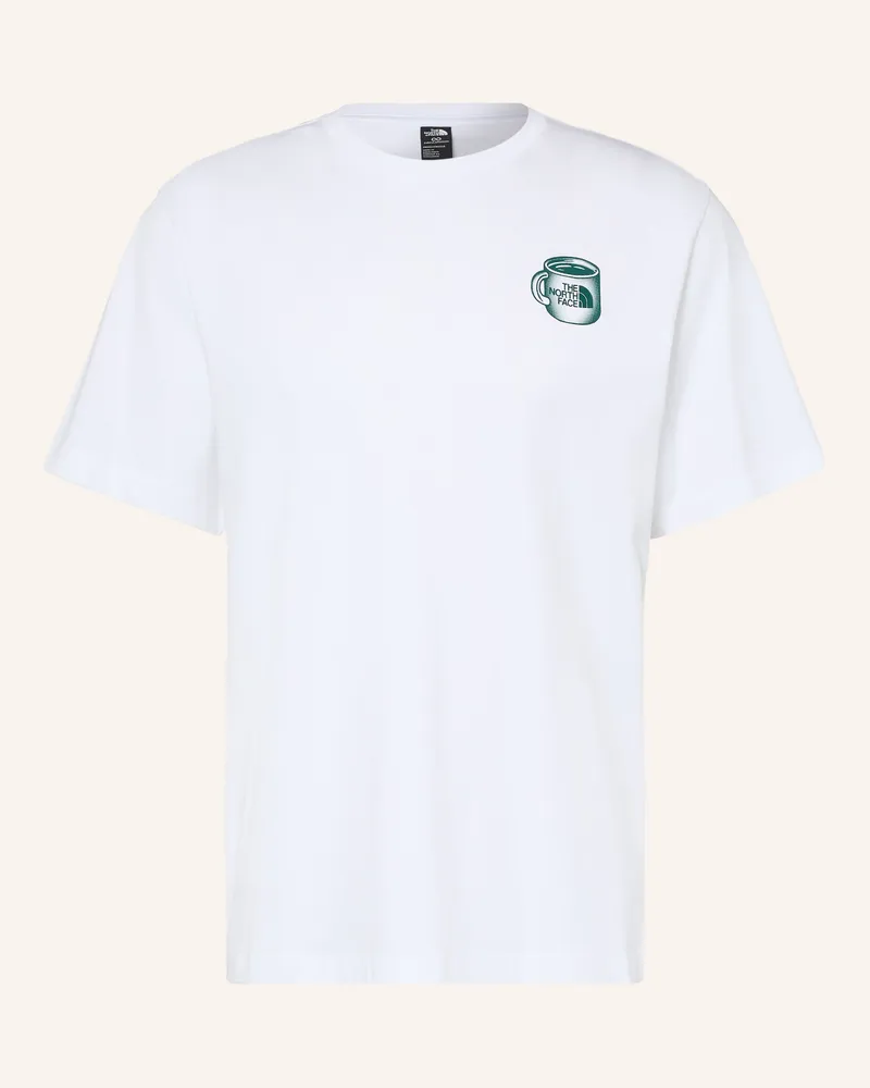 The North Face T-Shirt Basecamp Barista weiss Weiss