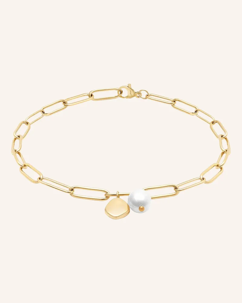 S.Oliver Armband  aus  Edelstahl Gold