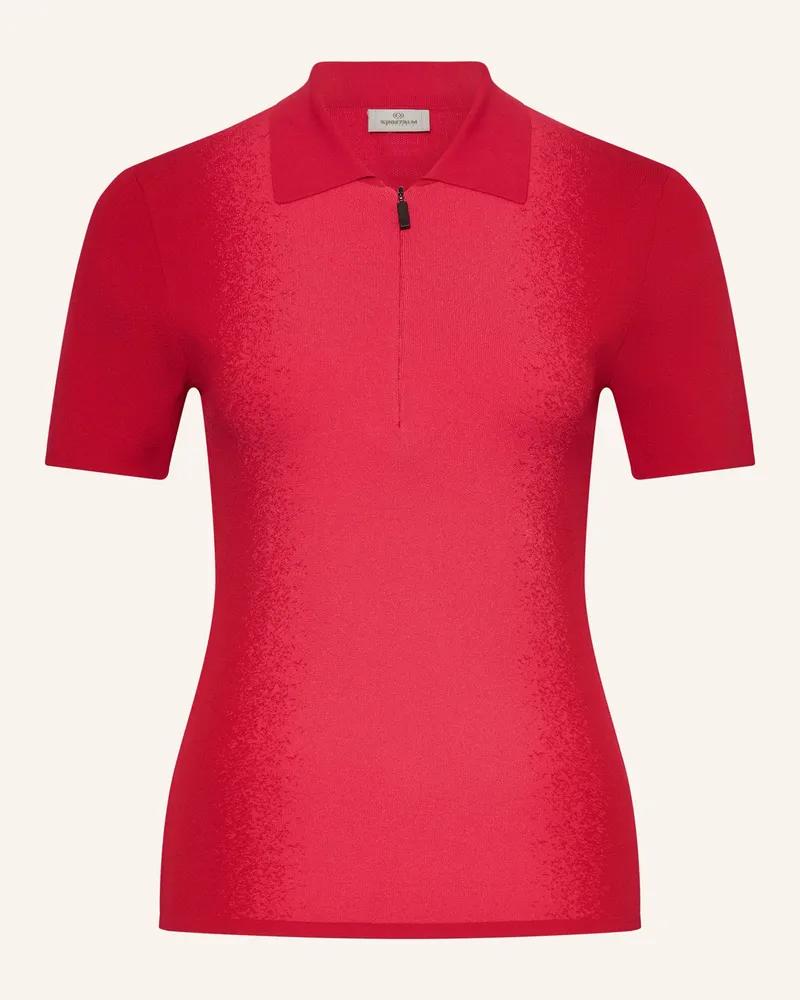 Sportalm Funktions-Poloshirt Rot
