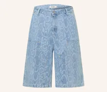 Jeansshorts Snake Nixon blau