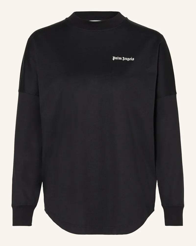 Palm Angels Oversized-Shirt Schwarz