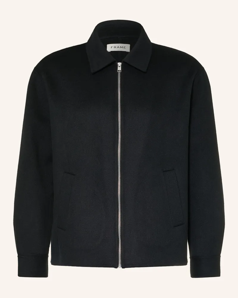 Frame Denim Overjacket schwarz Schwarz