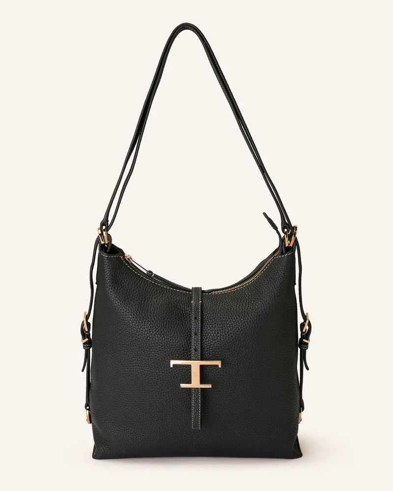 TOD'S Schultertasche Schwarz
