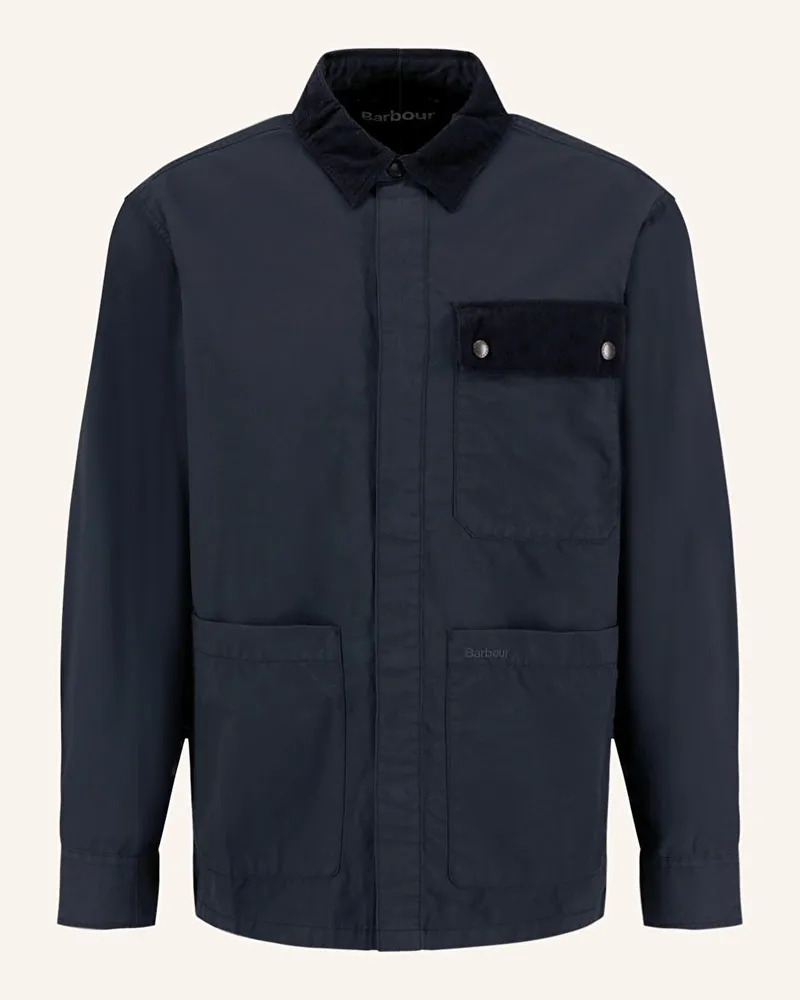 Barbour Overjacket SILVERBAY Schwarz