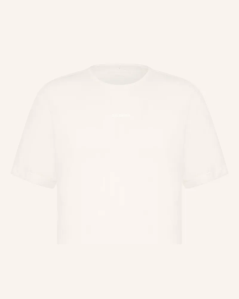 Salomon Laufshirt Shakeout Core weiss Weiss