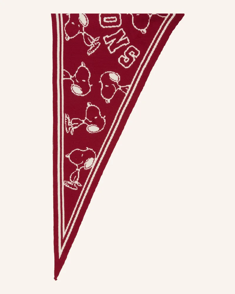 Codello Dreieckstuch rot Dunkelrot