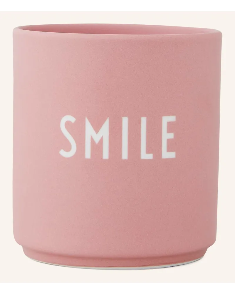 DESIGN LETTERS Becher SMILE Rosa