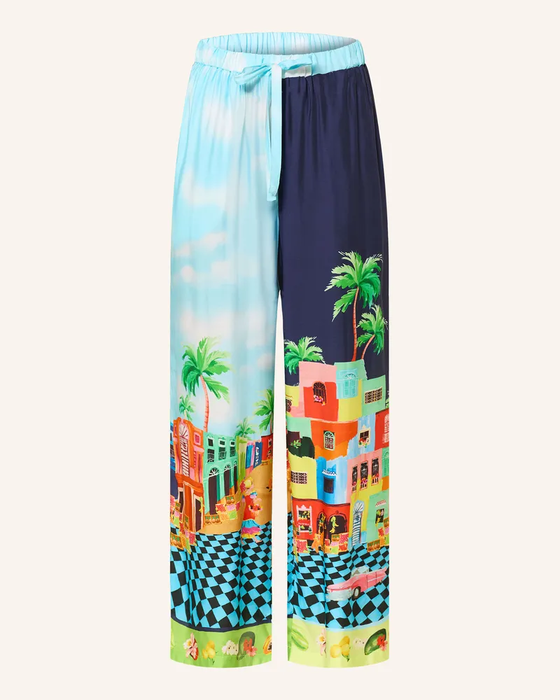 Seafolly Australia Hose CUBA mit Seide Dunkelblau