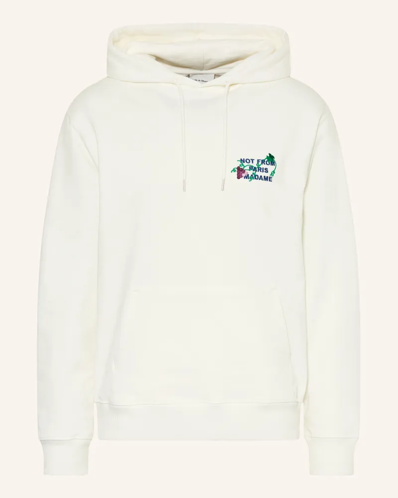 Drôle de Monsieur Hoodie weiss Weiss