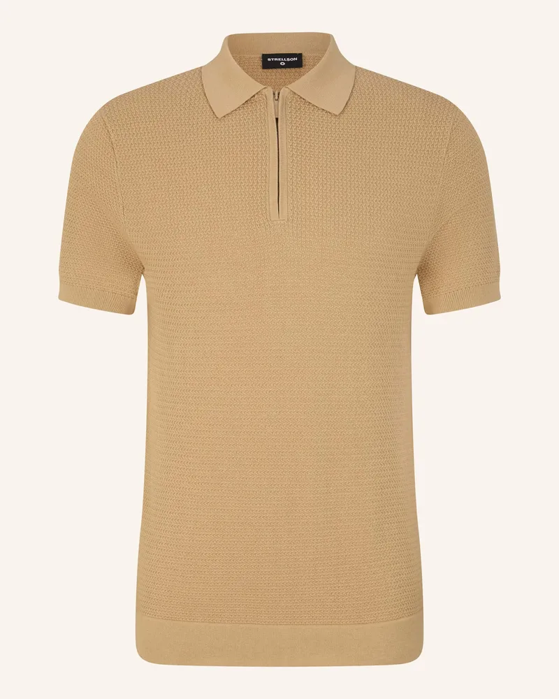 Strellson Strick-Poloshirt KEETH Beige