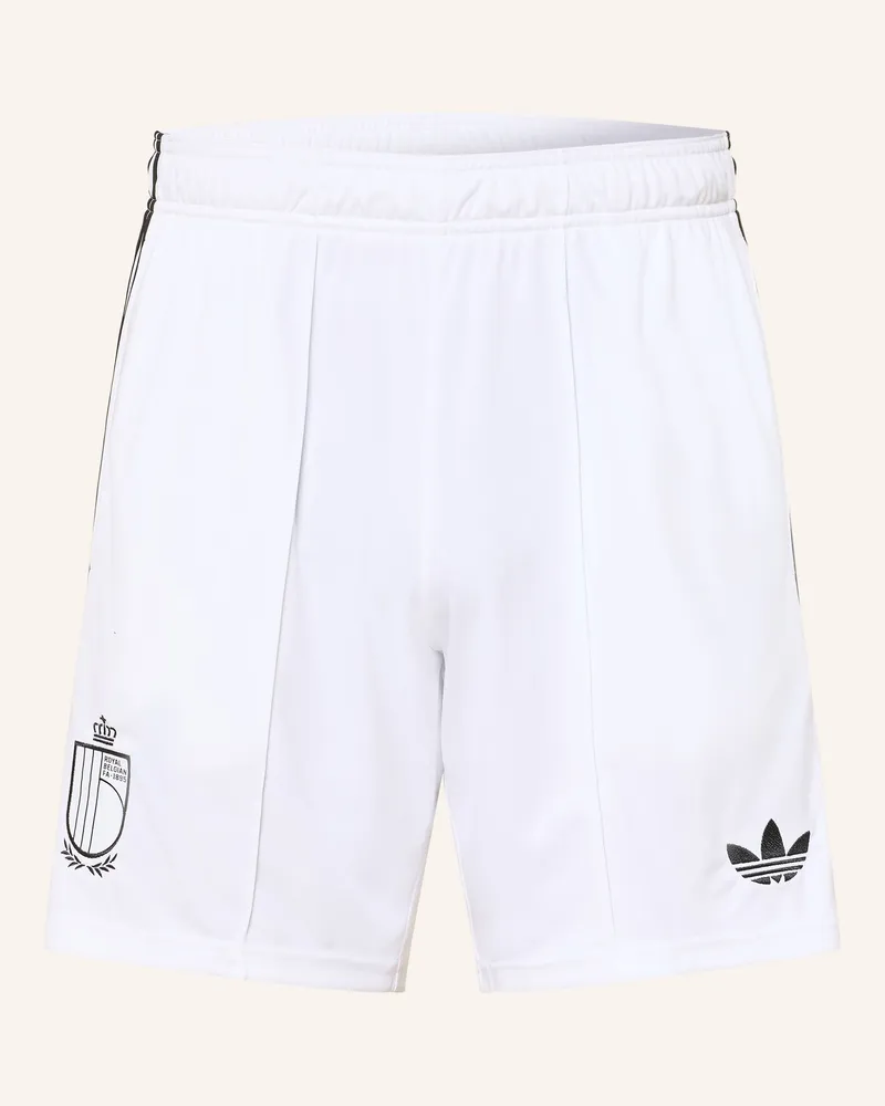 adidas Auswärtstrikothose Belgien 26 weiss Weiss