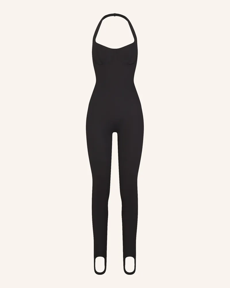 SKIMS Lounge-Jumpsuit Skims Body schwarz Onyx