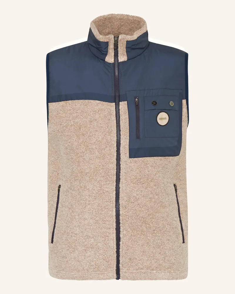 WE NORWEGIANS Fleeceweste ALTA aus Merinowolle Camel