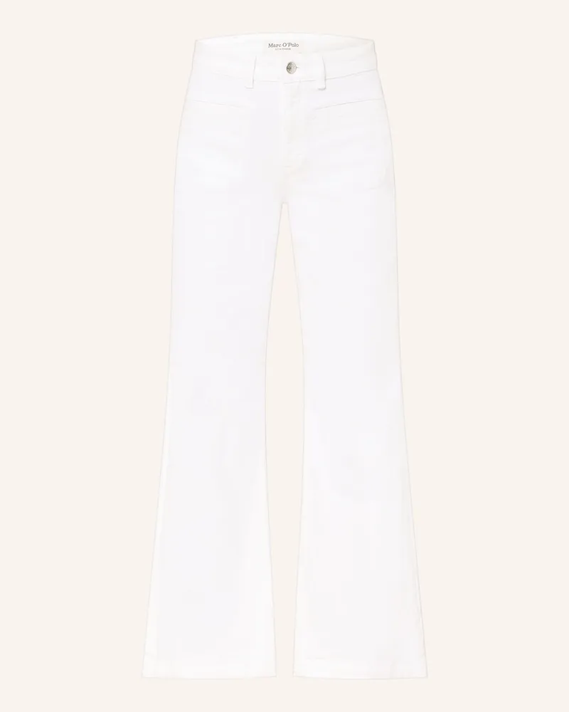 Marc O'Polo Flared Jeans weiss 100
