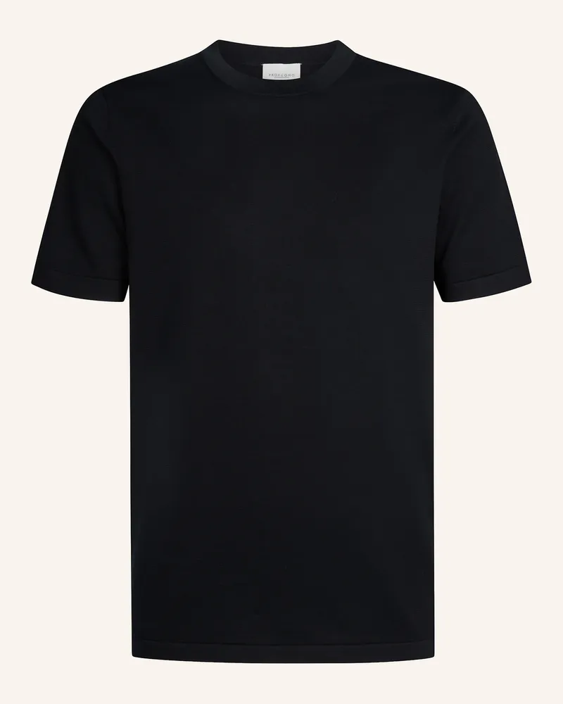 Profuomo T-Shirt blau Blau