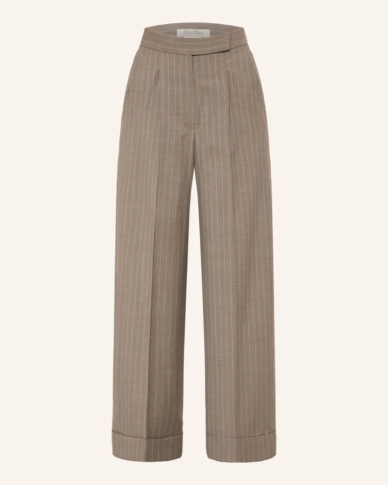 Max Mara 7/8-Hose MANETTA Taupe