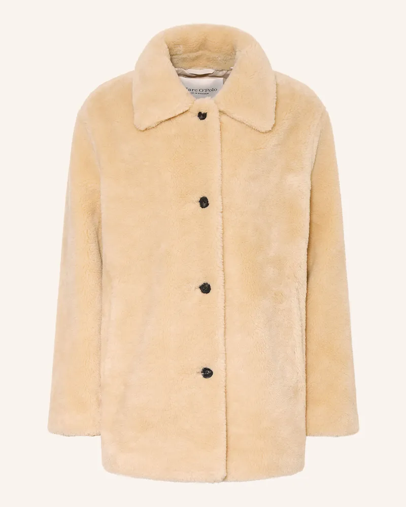 Marc O'Polo Kunstfell-Jacke beige Beige