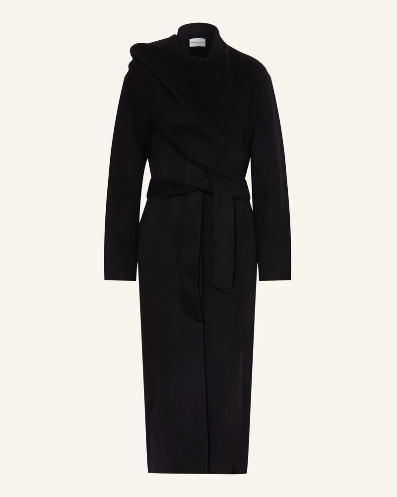 Claudie Pierlot Wollmantel schwarz Schwarz