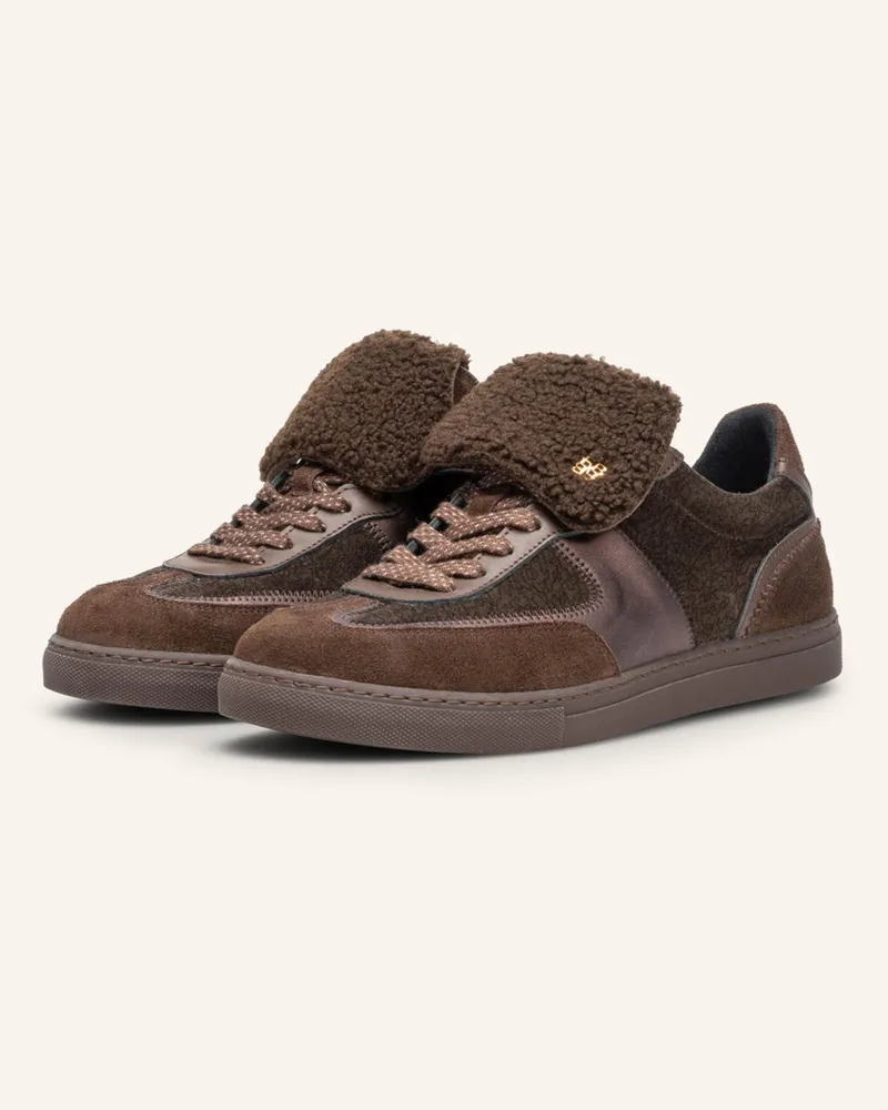Floris van Bommel Sneaker Minni 07 braun Dunkelbraun