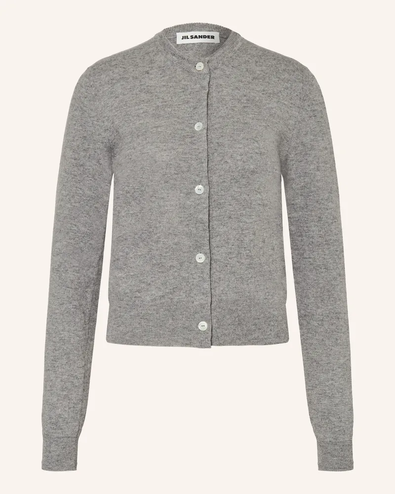 Jil Sander Strickjacke grau Grau