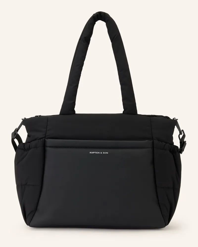 Kapten & Son Shopper Hellvi Cloud Medium schwarz Schwarz