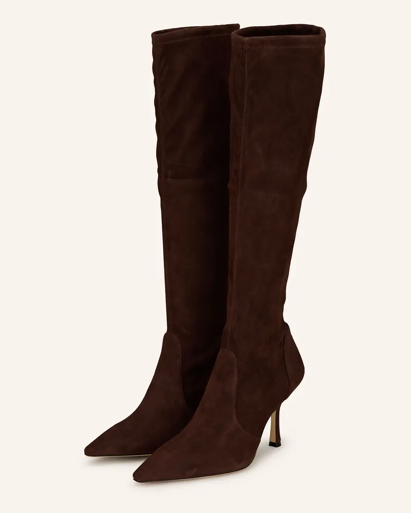 Stuart Weitzman Stiefel NAOMI 75 Dunkelbraun