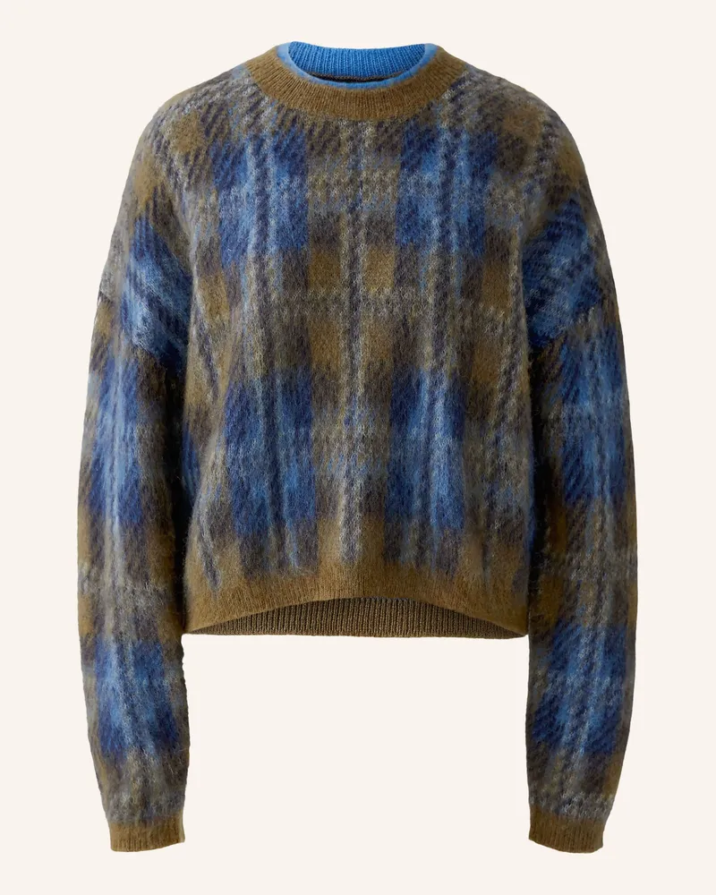 Oui  Pullover blau Dunkelblau