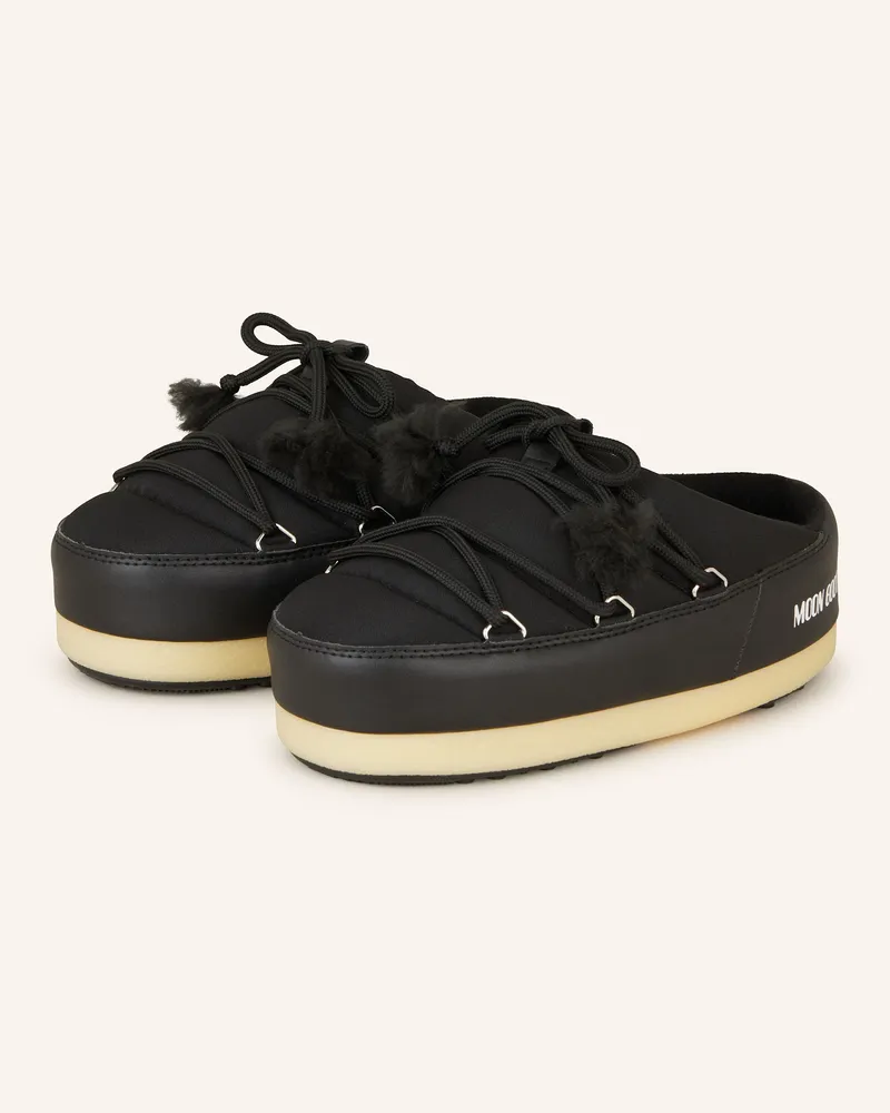 Moon Boot Mules Evx schwarz Schwarz