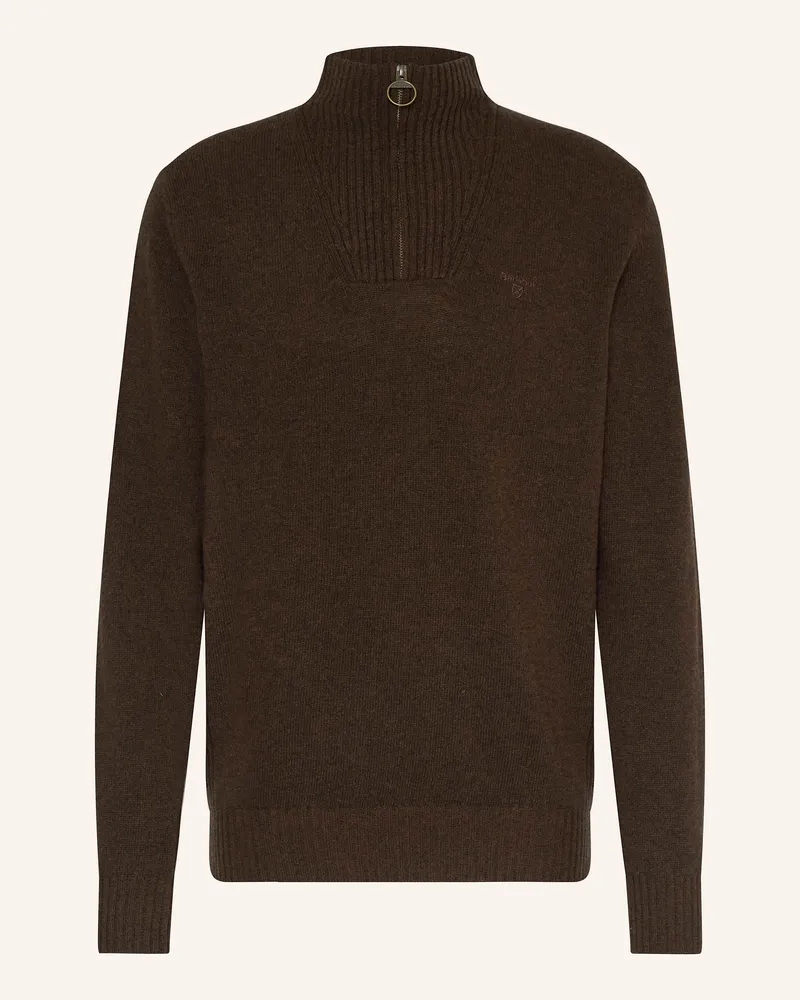 Barbour Troyer Dunkelbraun